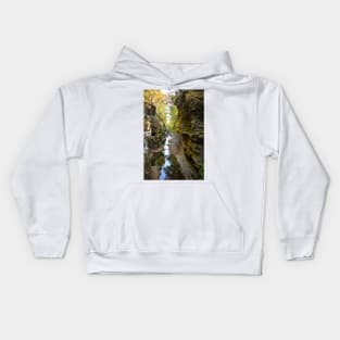 Watkins Glen Gorge, New York Kids Hoodie